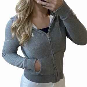 Polo Ralph’ Lauren Gray Women's Zip-Up Hoodie